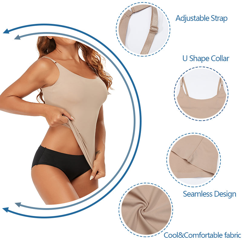 CamiFit® | All Day Shaper Cami (30% OFF) - JUSTSIS®