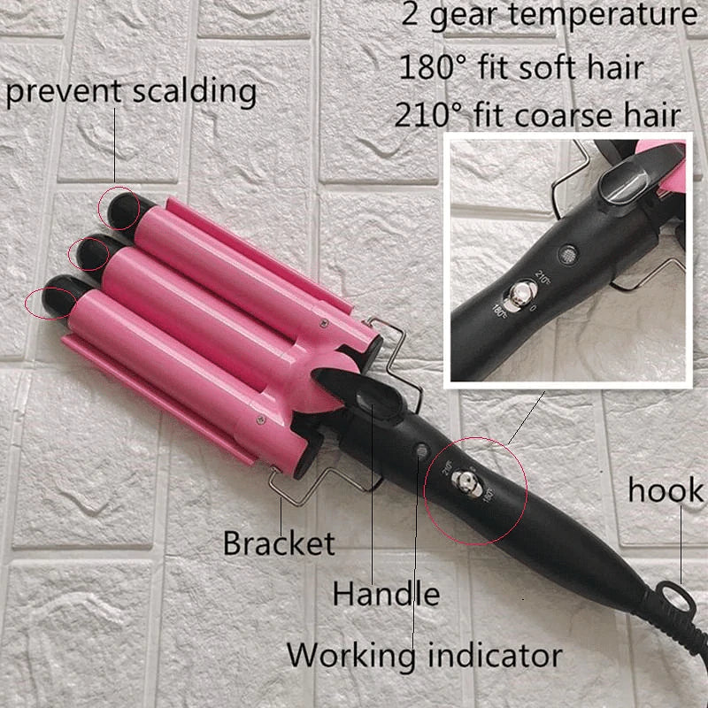 TriCurl® Pro | Wave Wand - JUSTSIS®