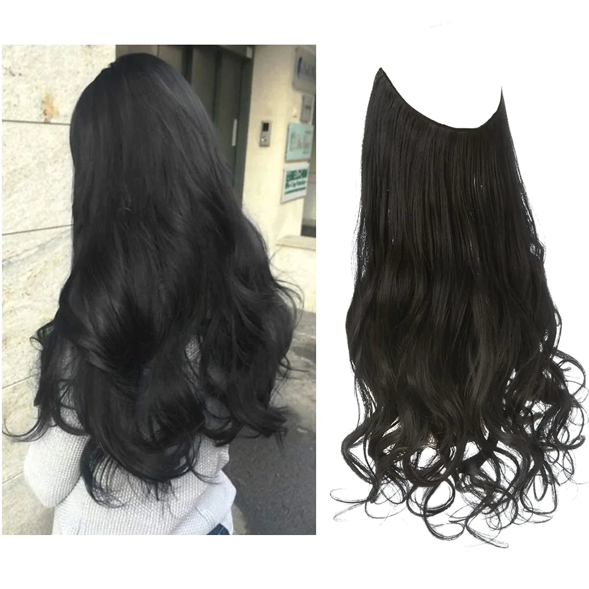 Secret Hair Invisible Halo Hair Extensions - Justsis